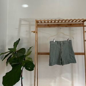 Madewell Emmett Shorts in Rainbow Flecks: Button-Front Edition